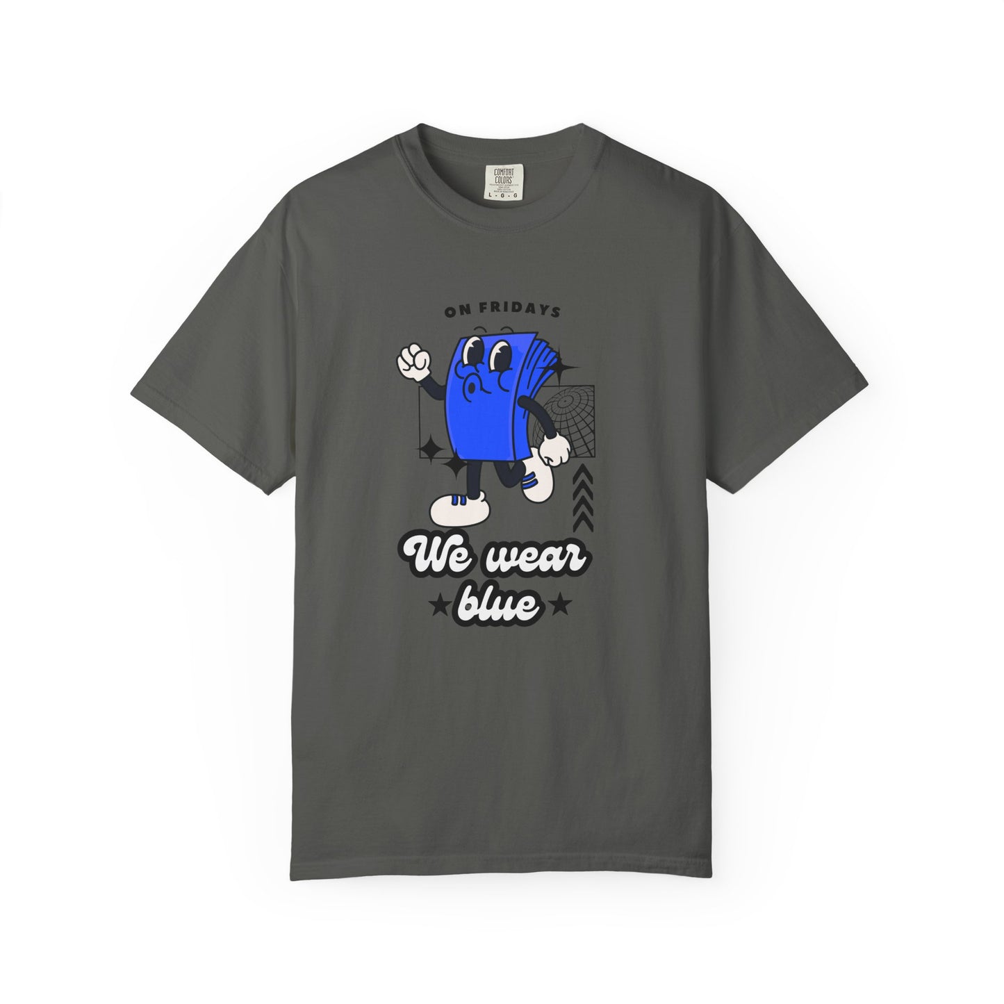 We Wear Blue Retro Tee