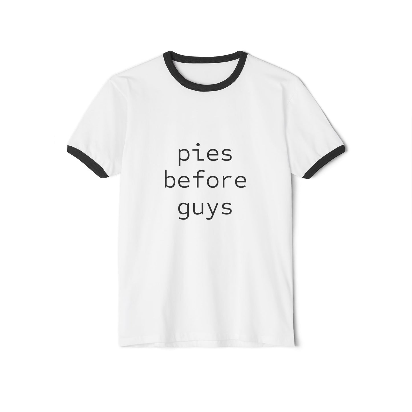 Pies Before Guys Thanksgiving Ringer Tee