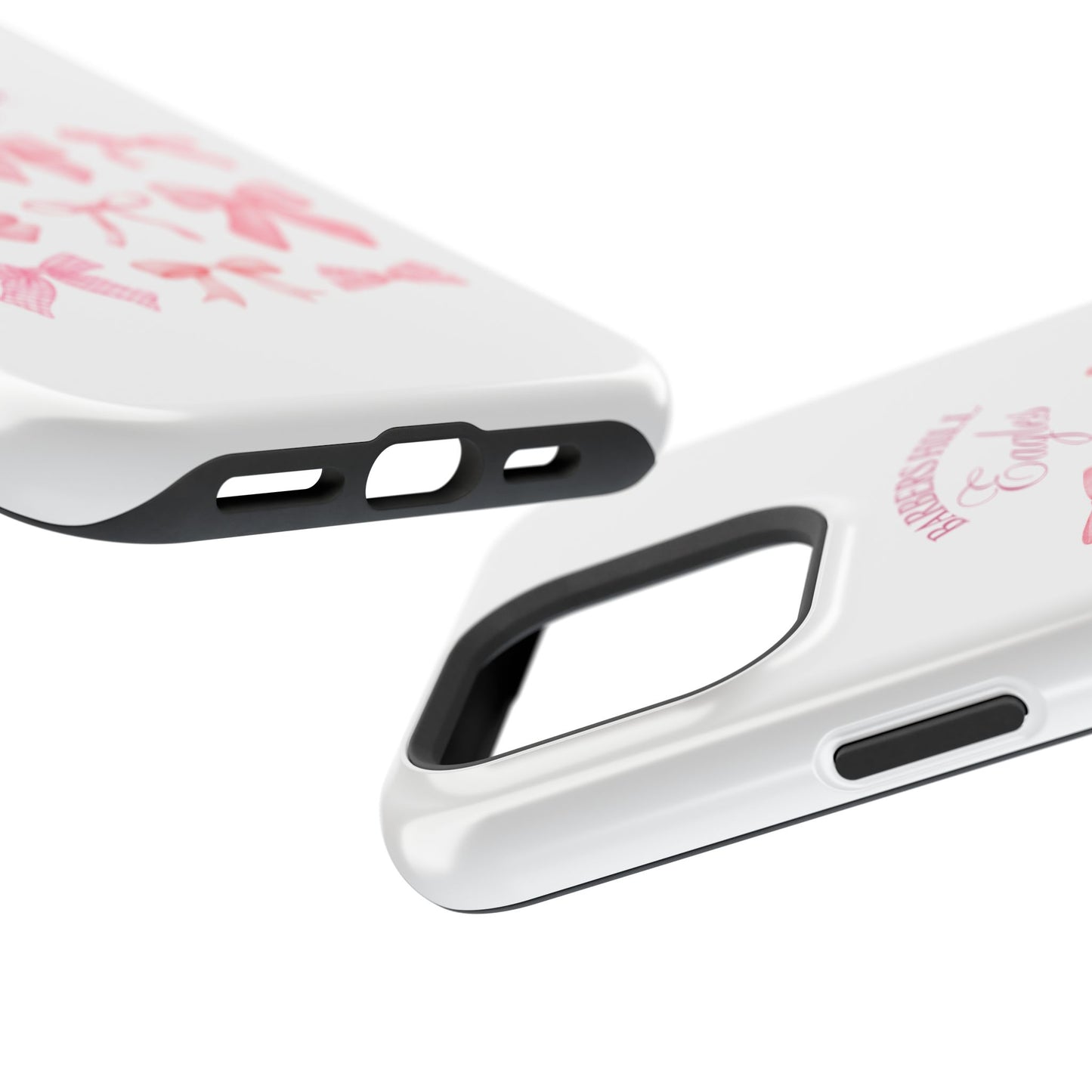 Pink Bow Impact-Resistant Case