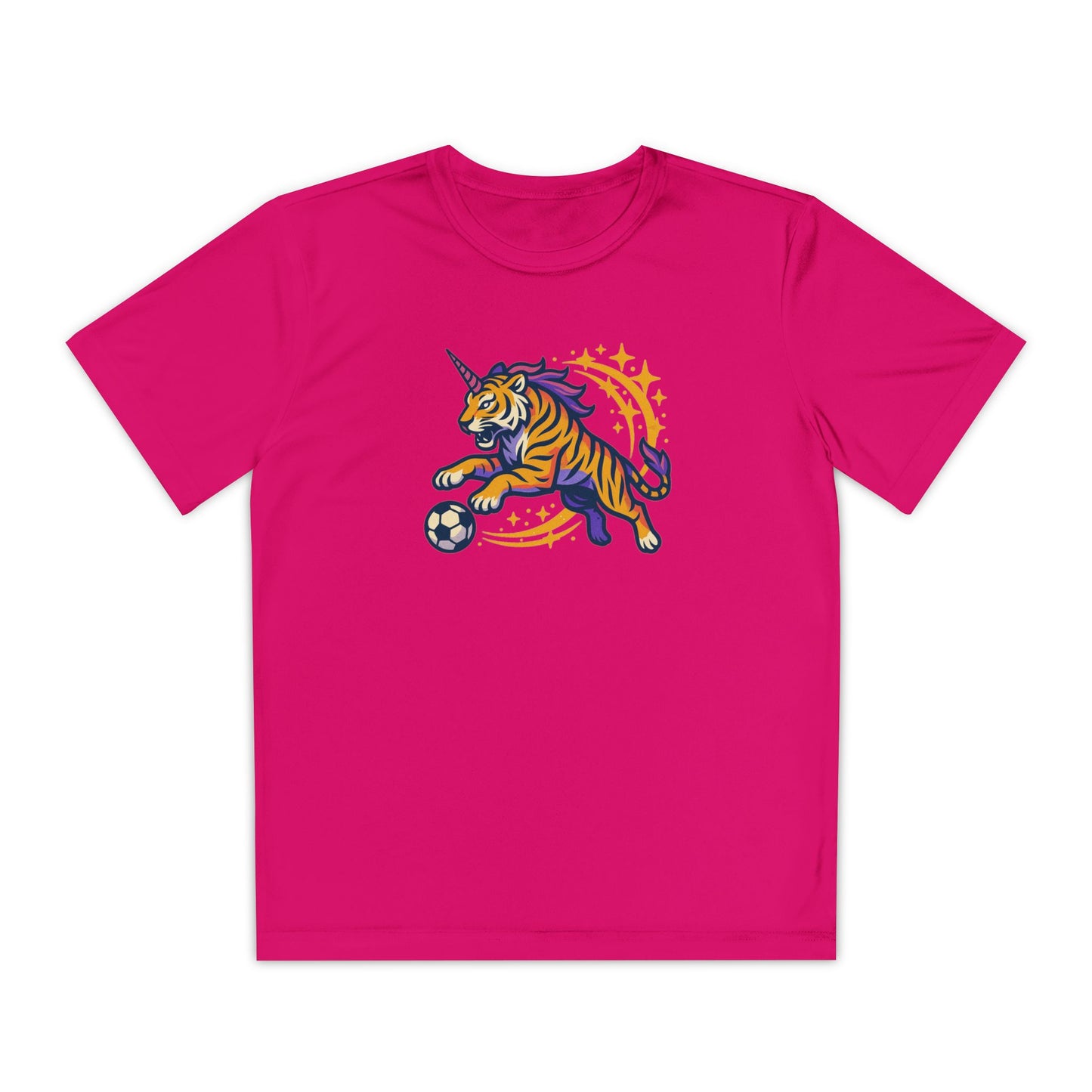 Unicorn Tigers Youth Performance Tee