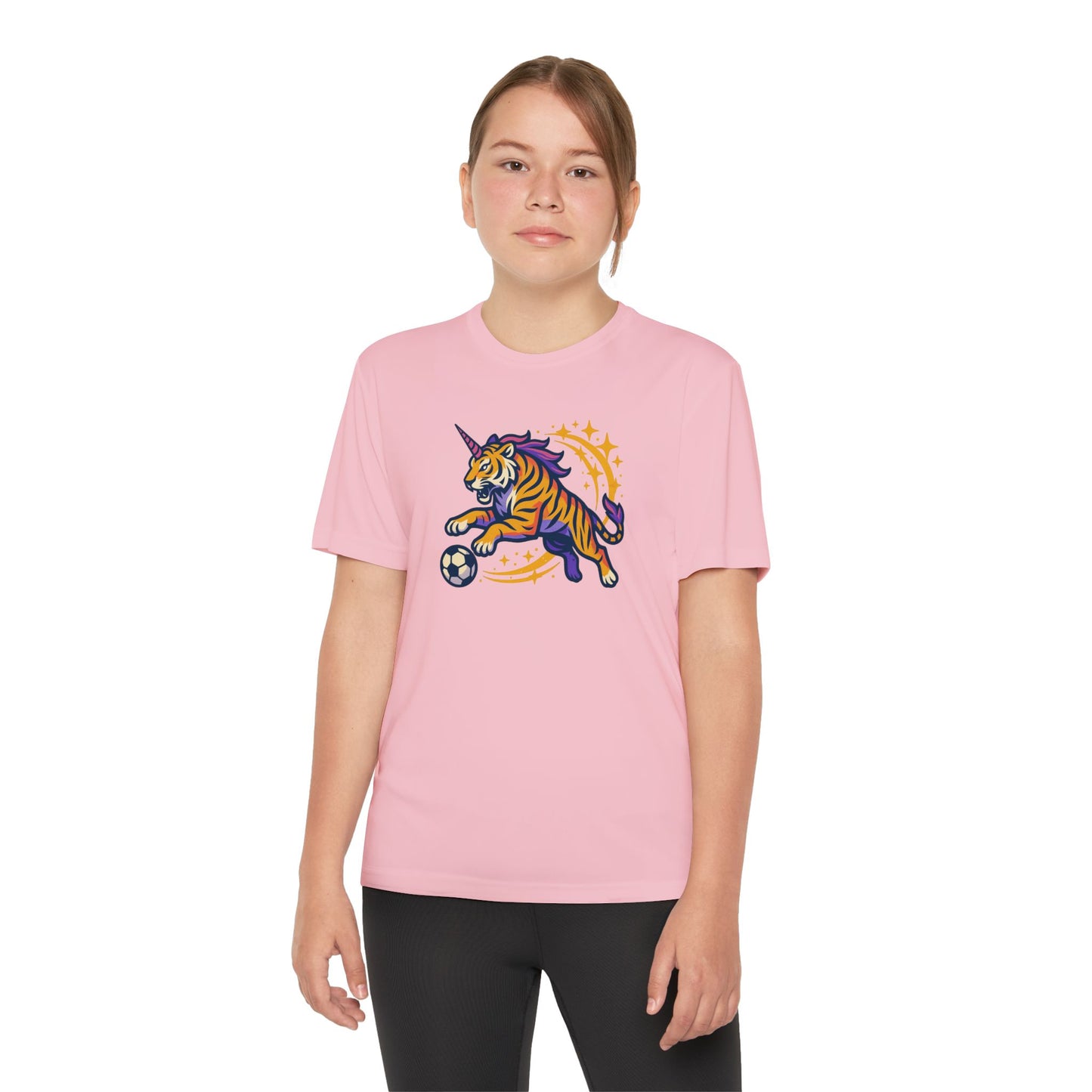 Unicorn Tigers Youth Performance Tee