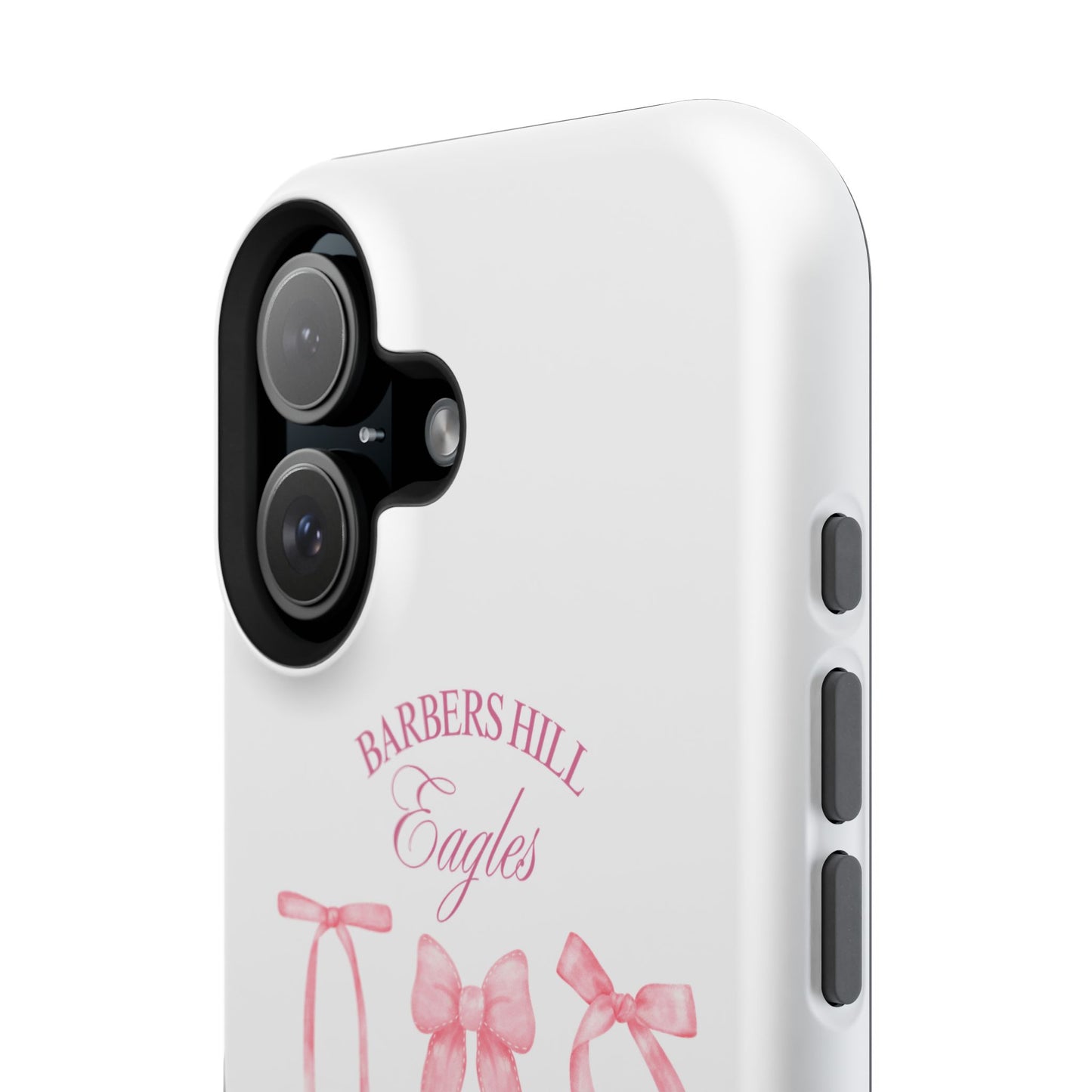 Pink Bow Impact-Resistant Case