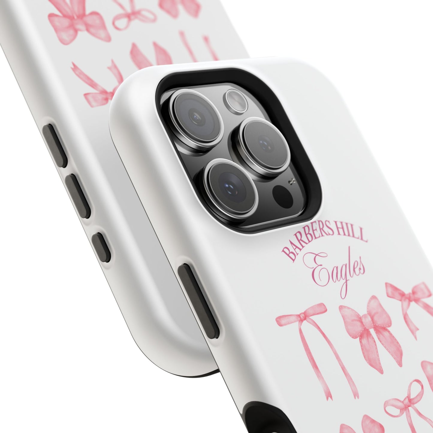 Pink Bow Impact-Resistant Case