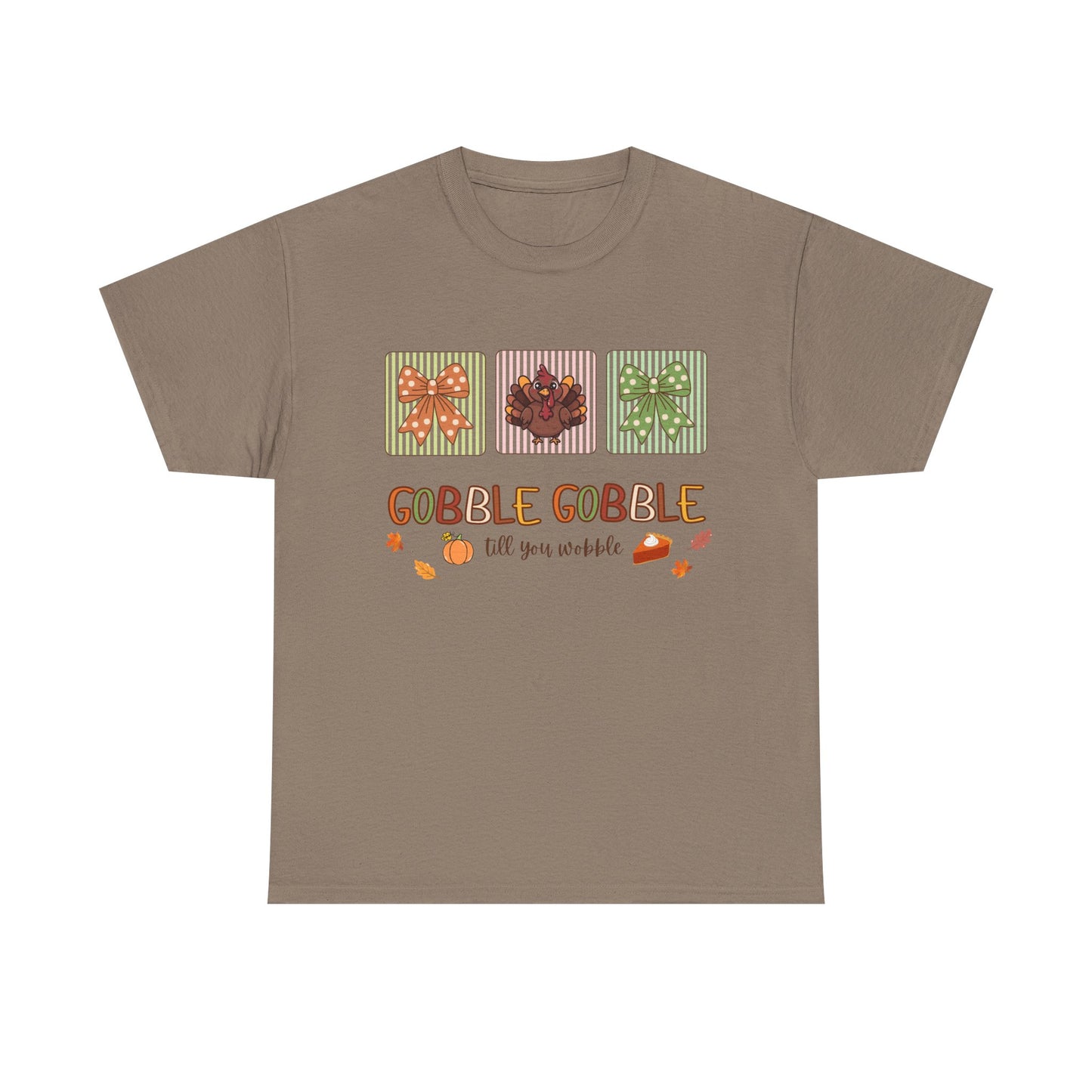 Thanksgiving 'Gobble Gobble' Turkey Tee