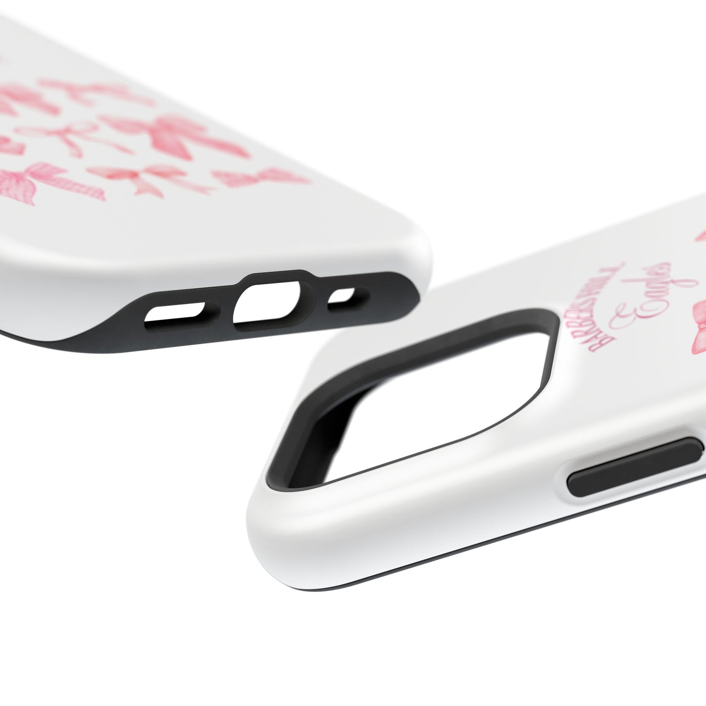 Pink Bow Impact-Resistant Case