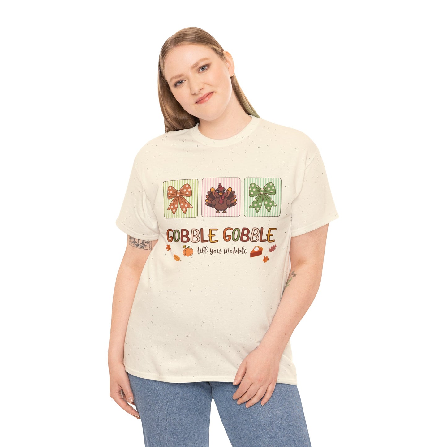 Thanksgiving 'Gobble Gobble' Turkey Tee