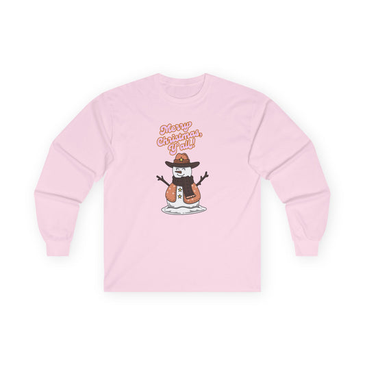 Cowboy Snowman Long Sleeve