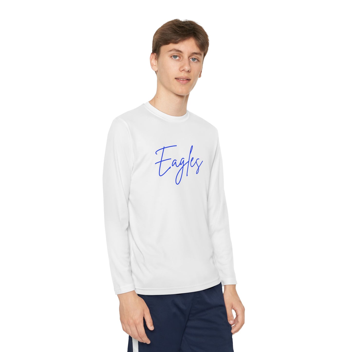 Eagles Youth Long sleeve Performance Tee
