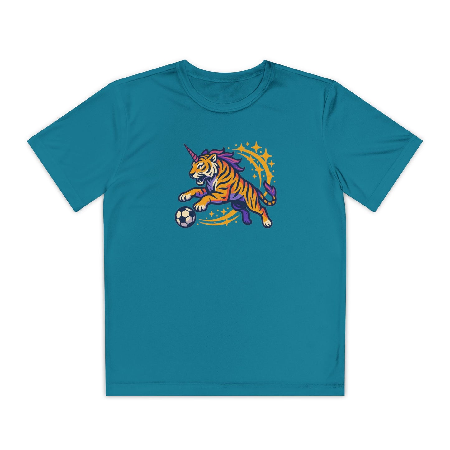 Unicorn Tigers Youth Performance Tee