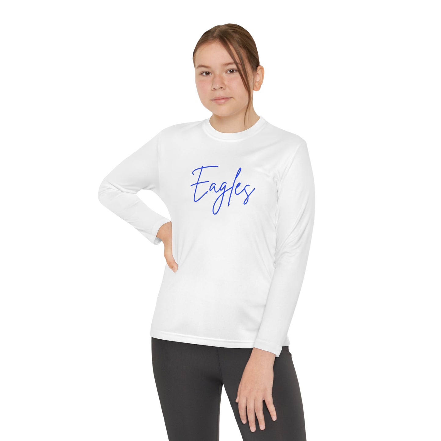 Eagles Youth Long sleeve Performance Tee