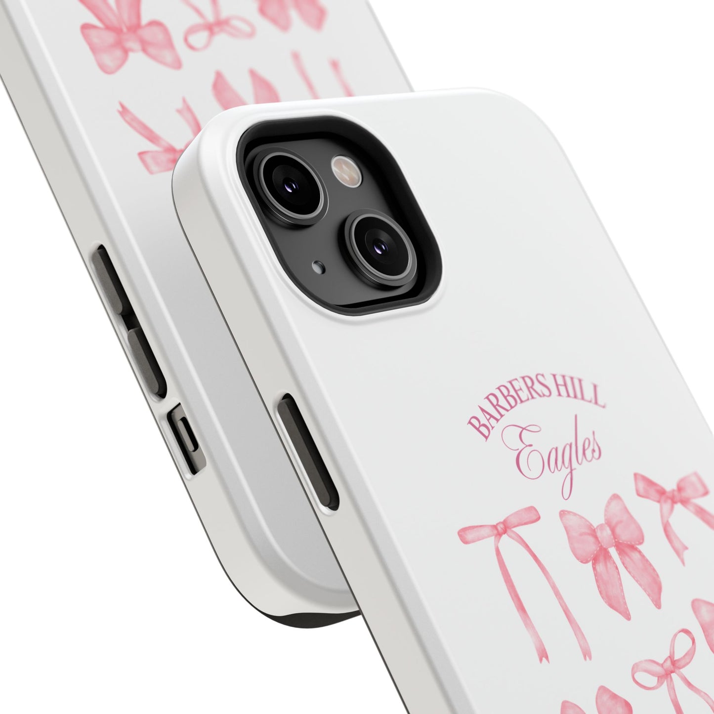 Pink Bow Impact-Resistant Case