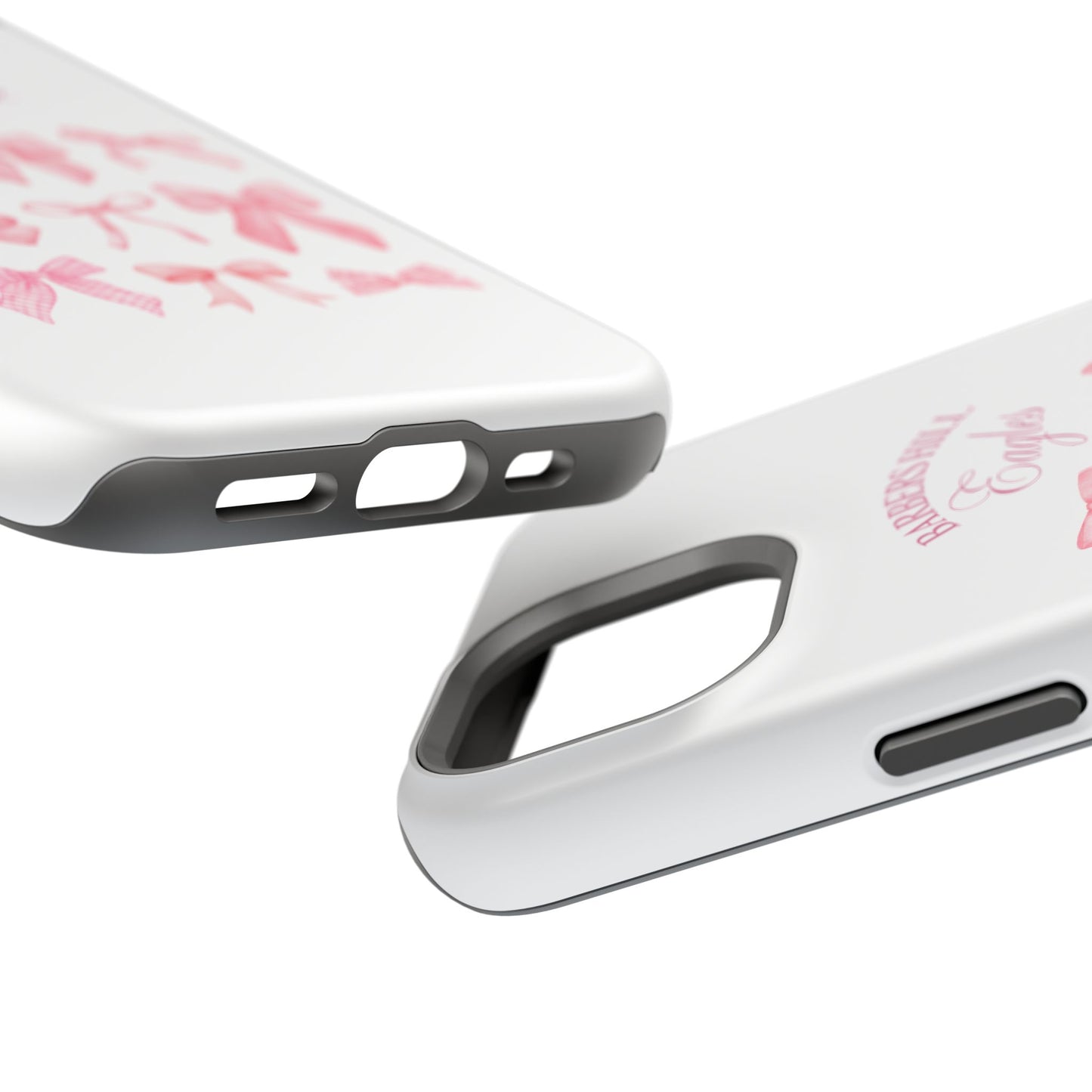 Pink Bow Impact-Resistant Case