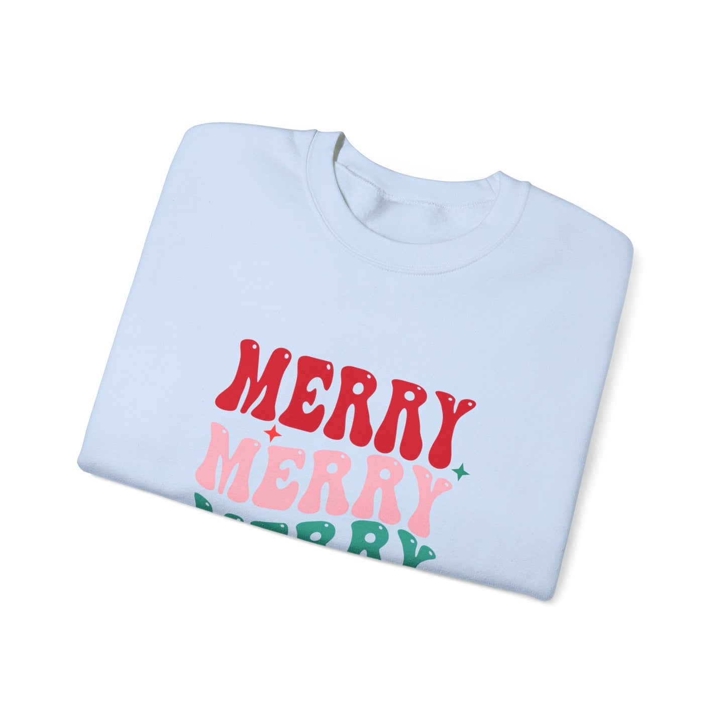 Merry Merry Merry Christmas Sweatshirt