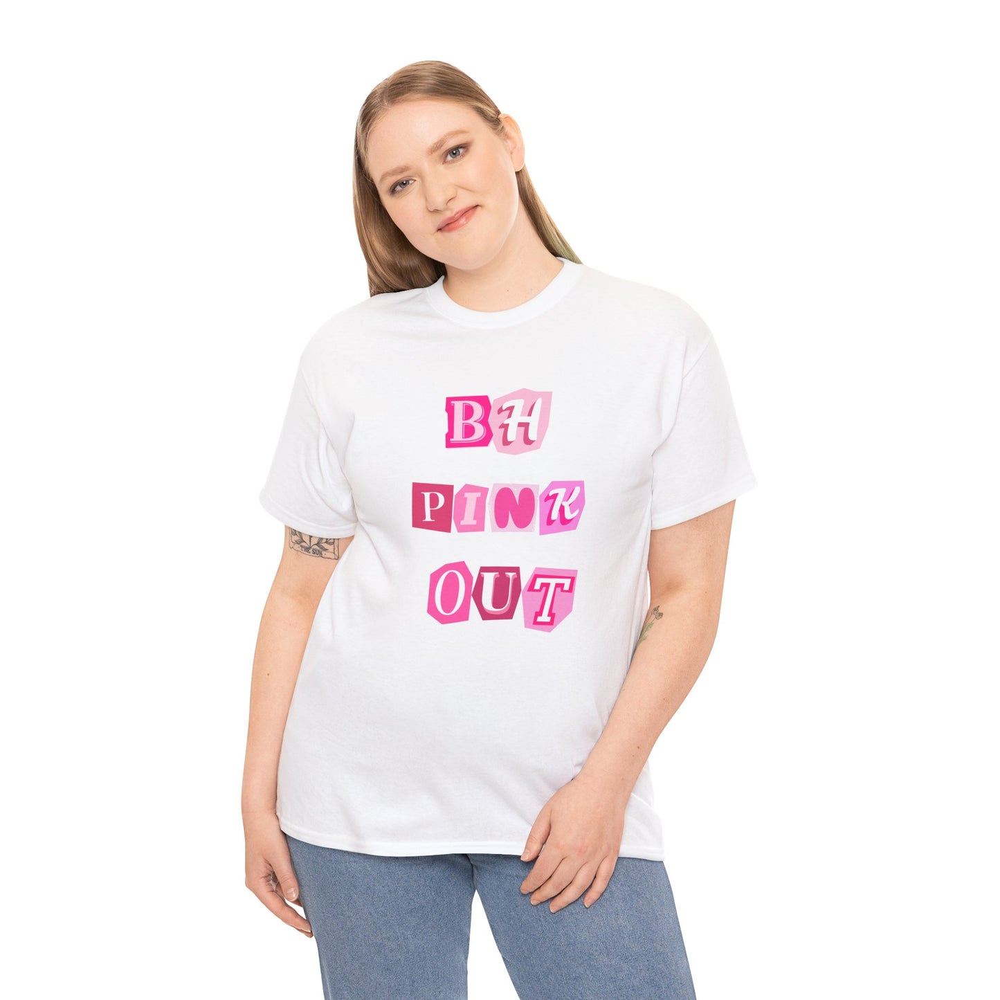 Newspaper Pink Out Tee