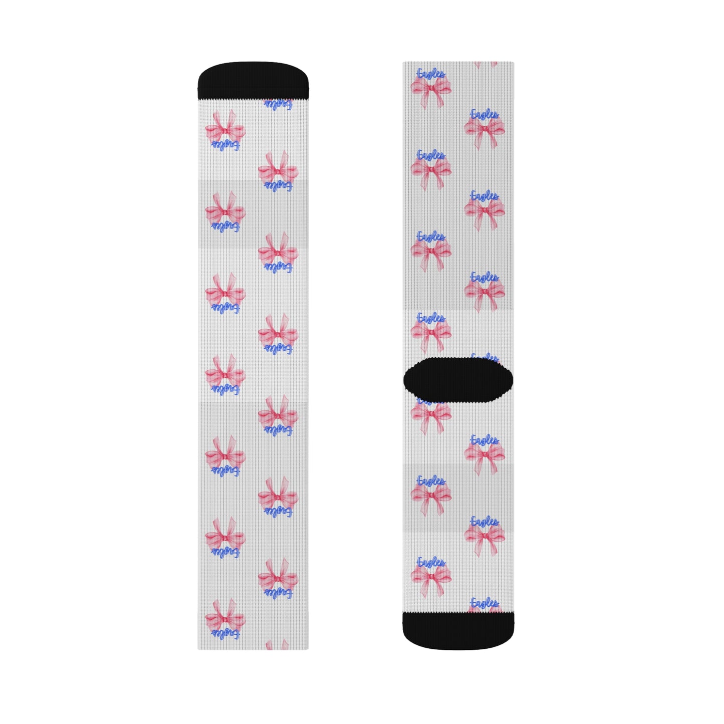 Pink Bow Socks