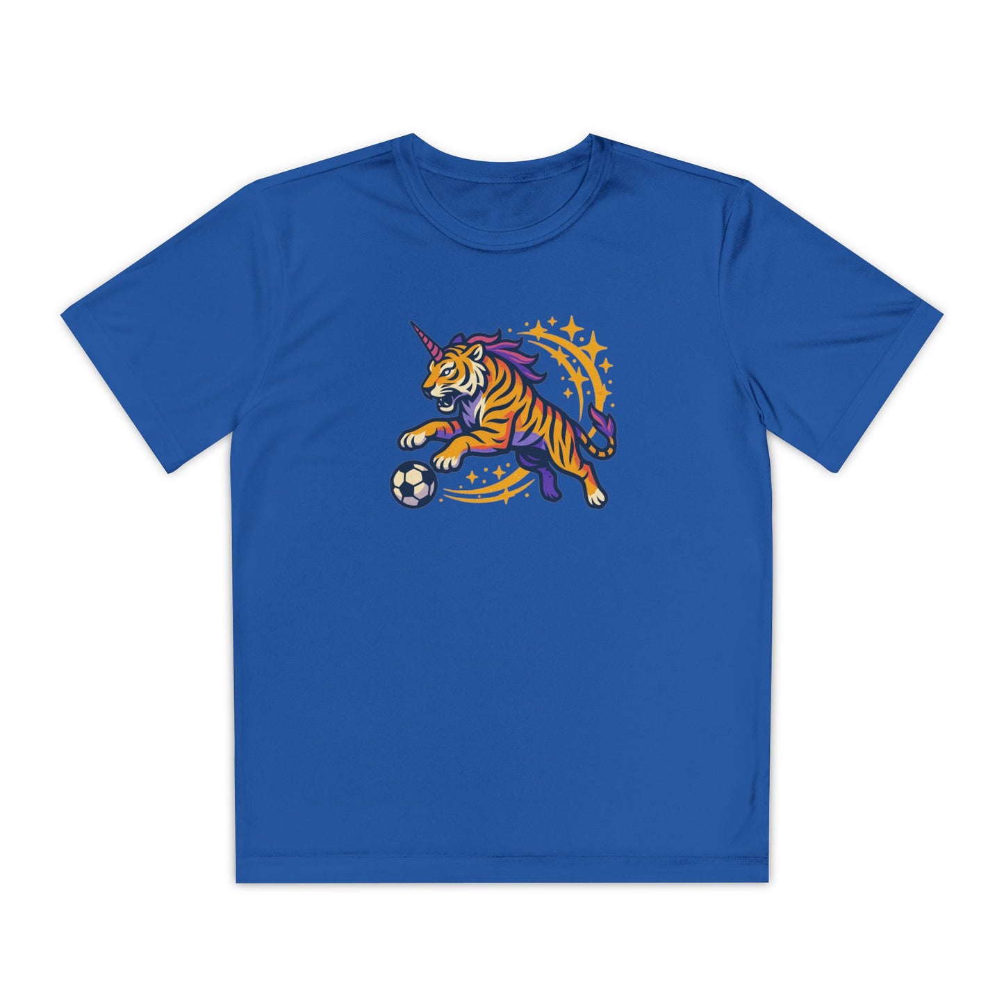 Unicorn Tigers Youth Performance Tee