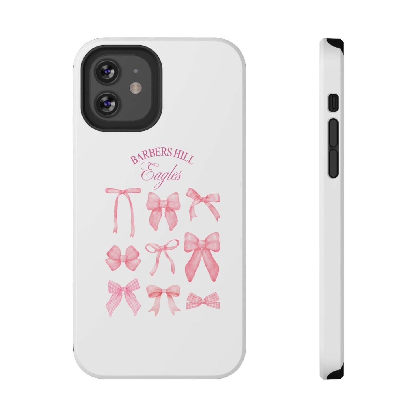 Pink Bow Impact-Resistant Case