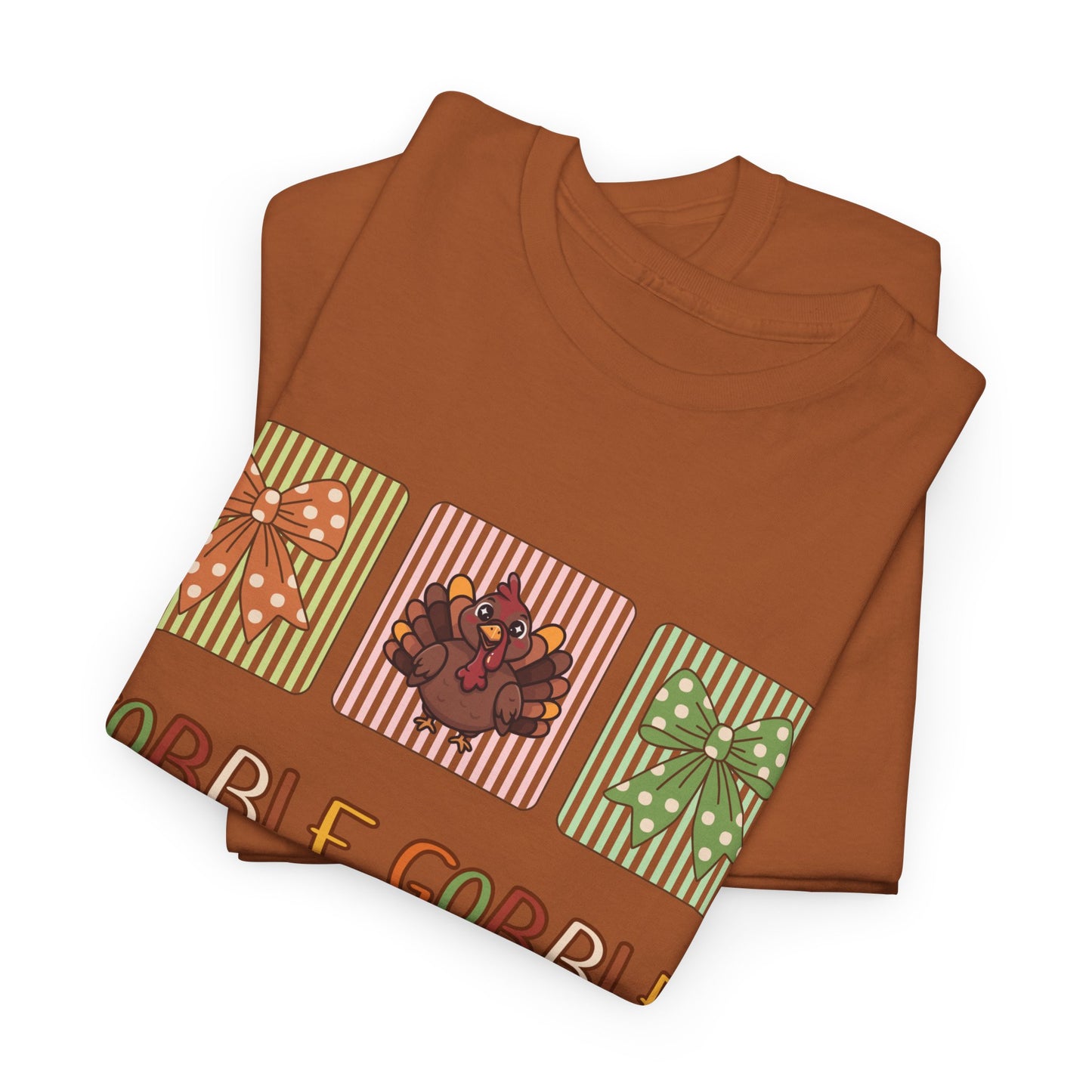 Thanksgiving 'Gobble Gobble' Turkey Tee