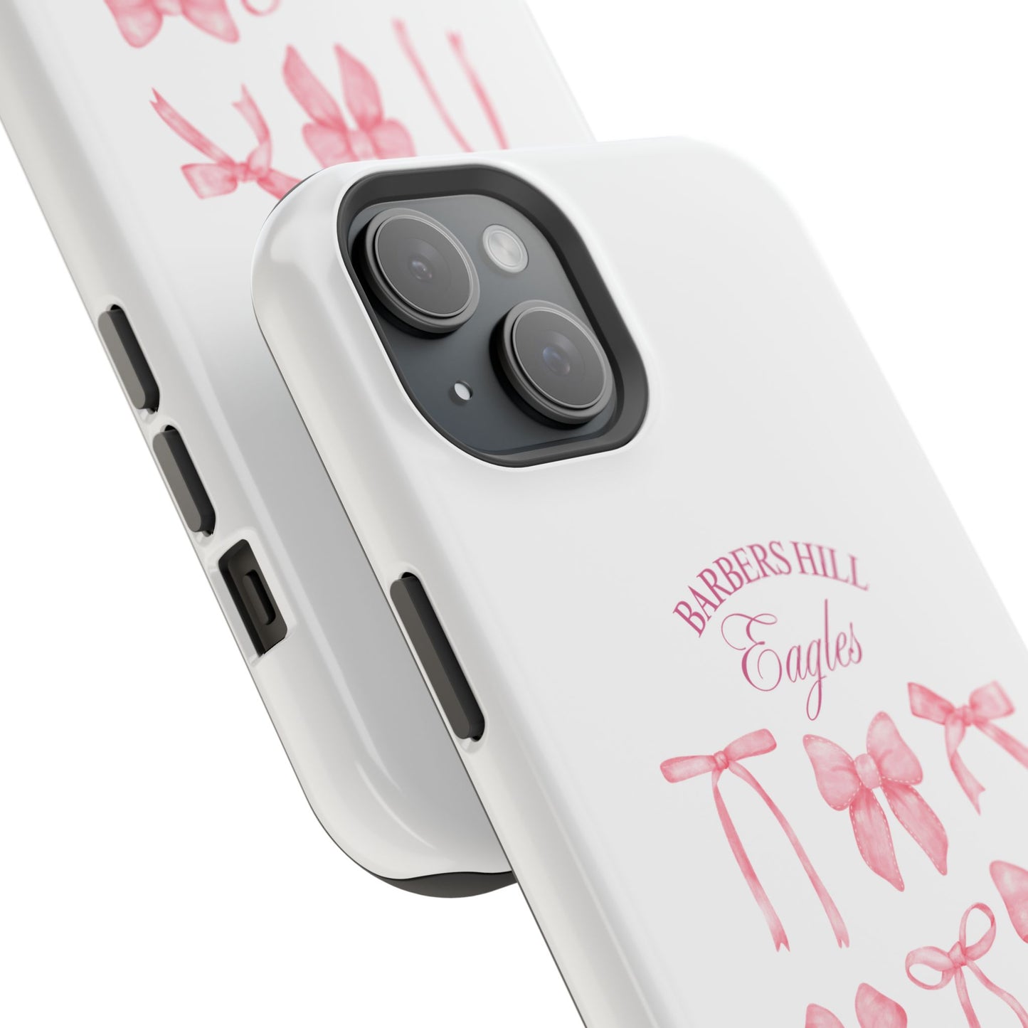 Pink Bow Impact-Resistant Case