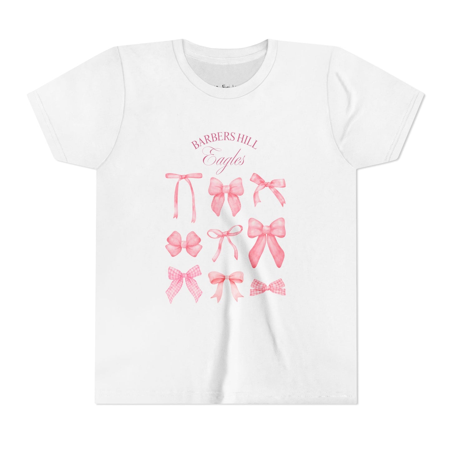 Pink Bows Youth Tee