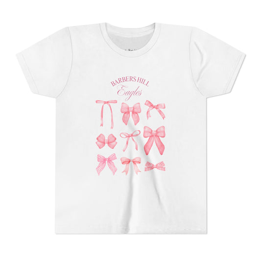 Pink Bows Youth Tee