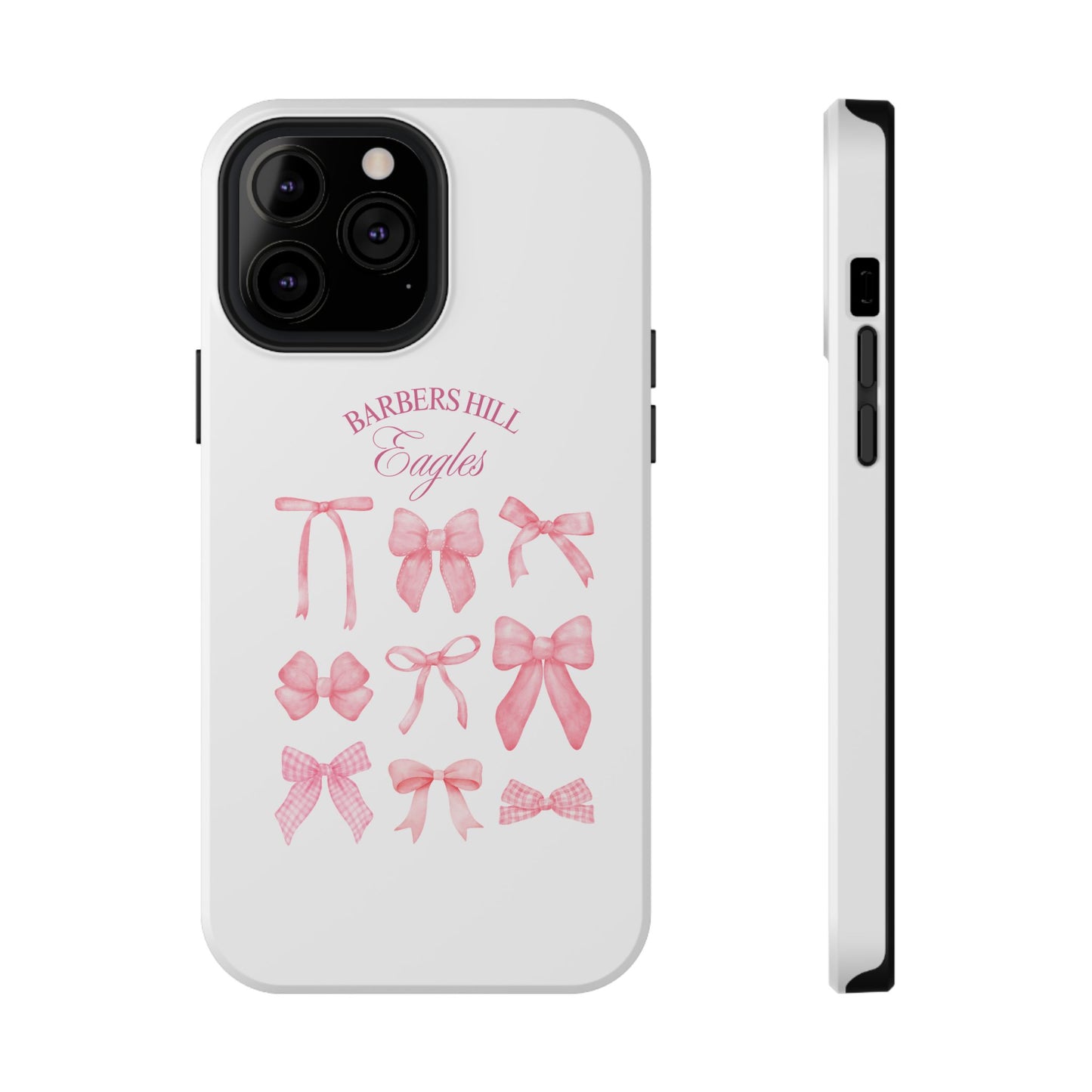 Pink Bow Impact-Resistant Case