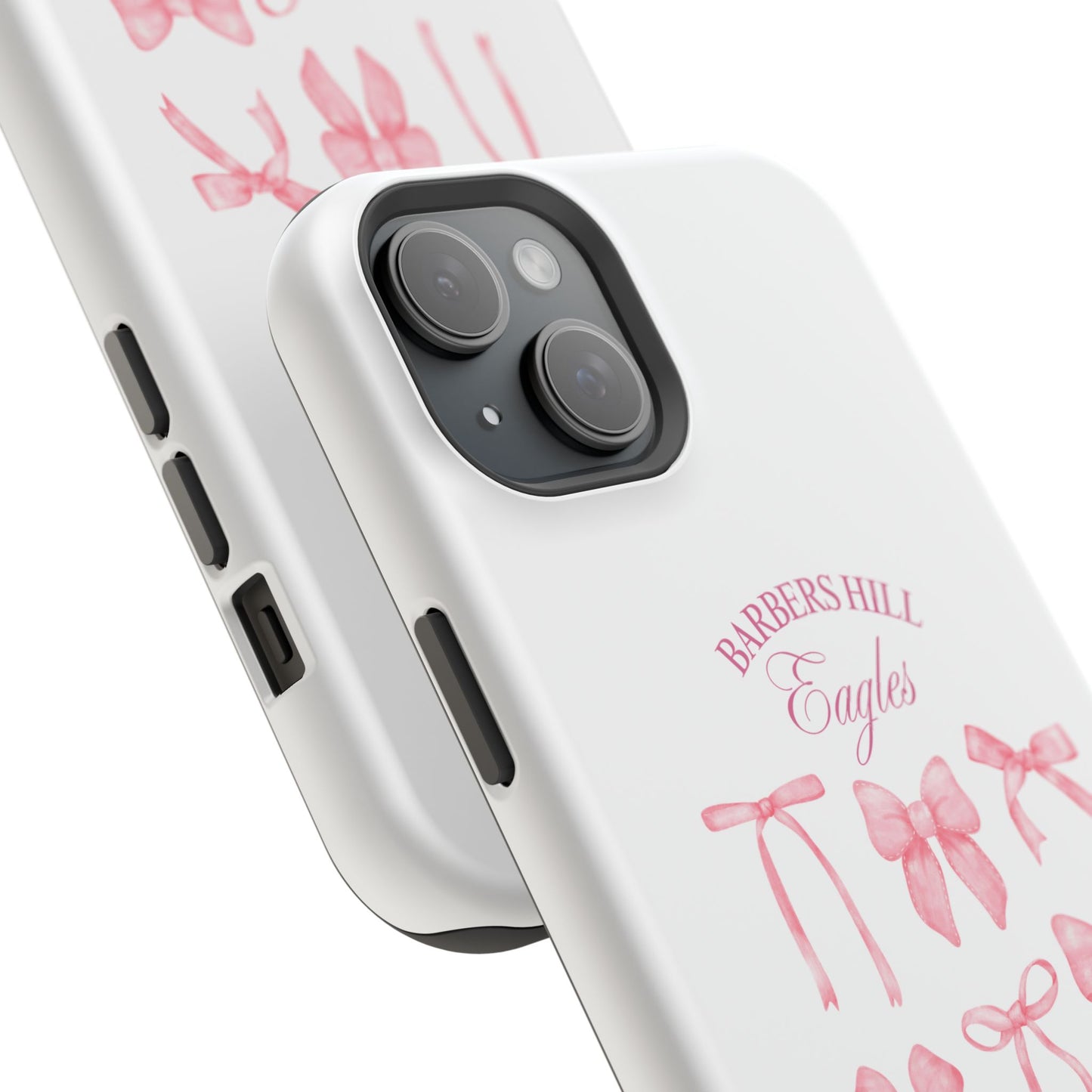Pink Bow Impact-Resistant Case