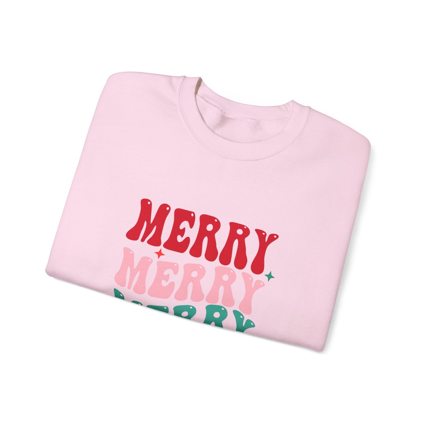Merry Merry Merry Christmas Sweatshirt