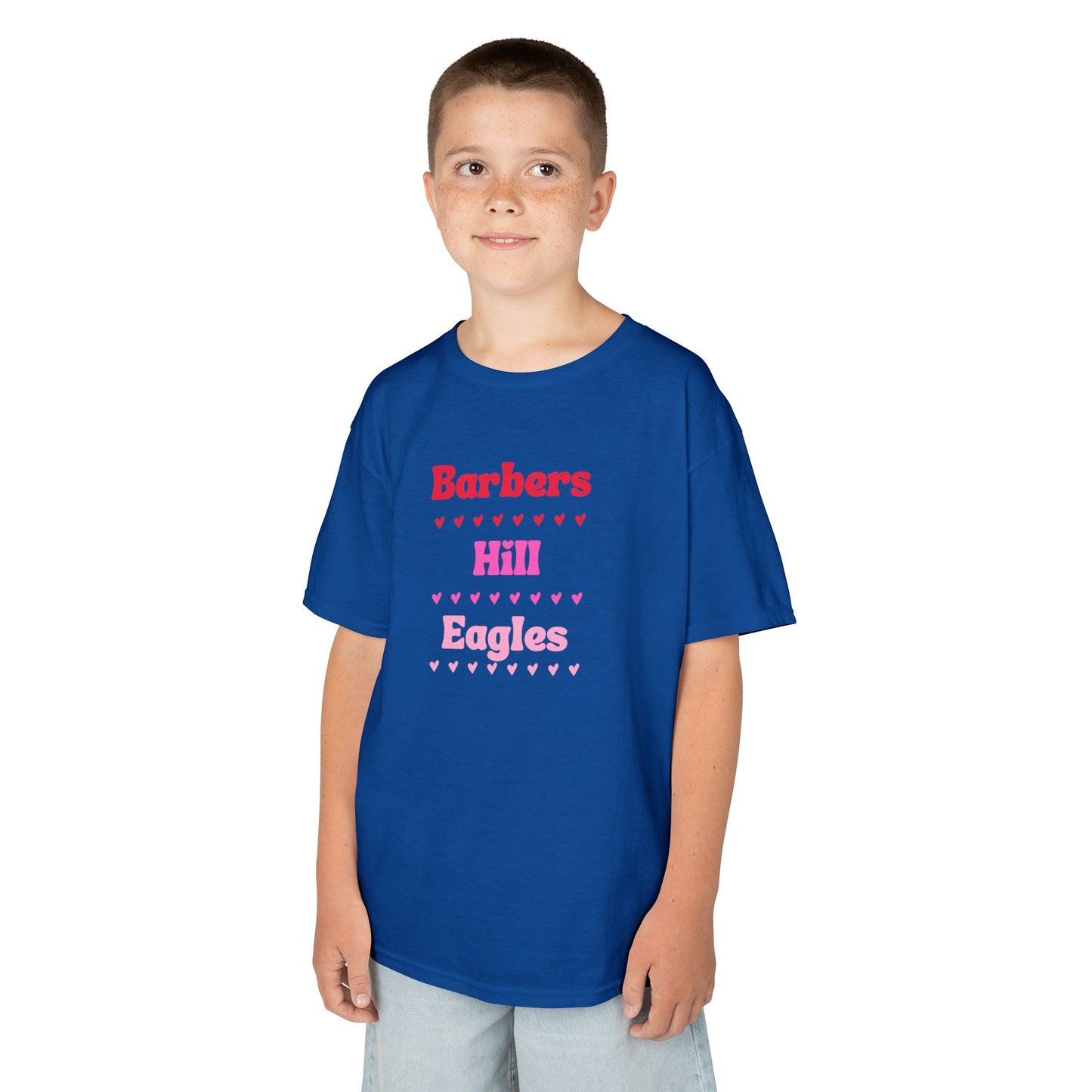 Youth Pink Ombre BH Eagles Tee