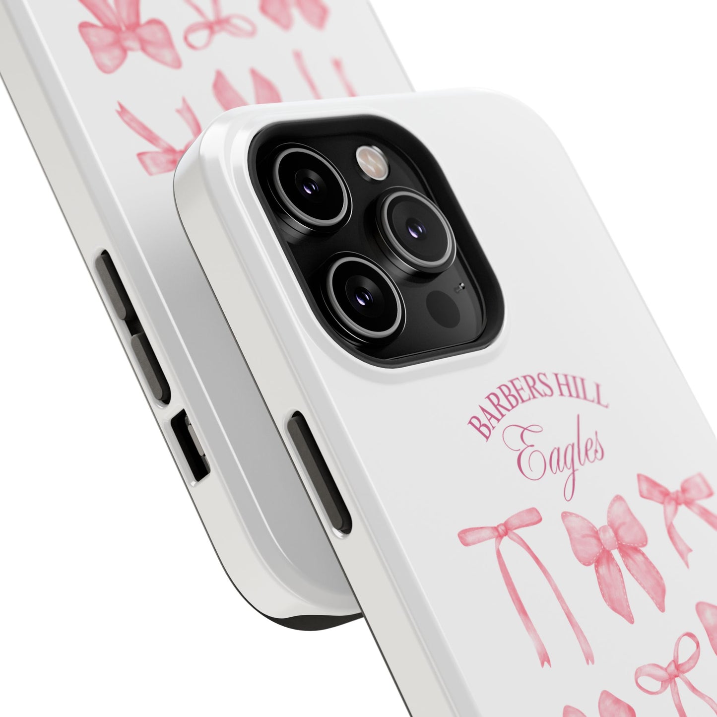 Pink Bow Impact-Resistant Case
