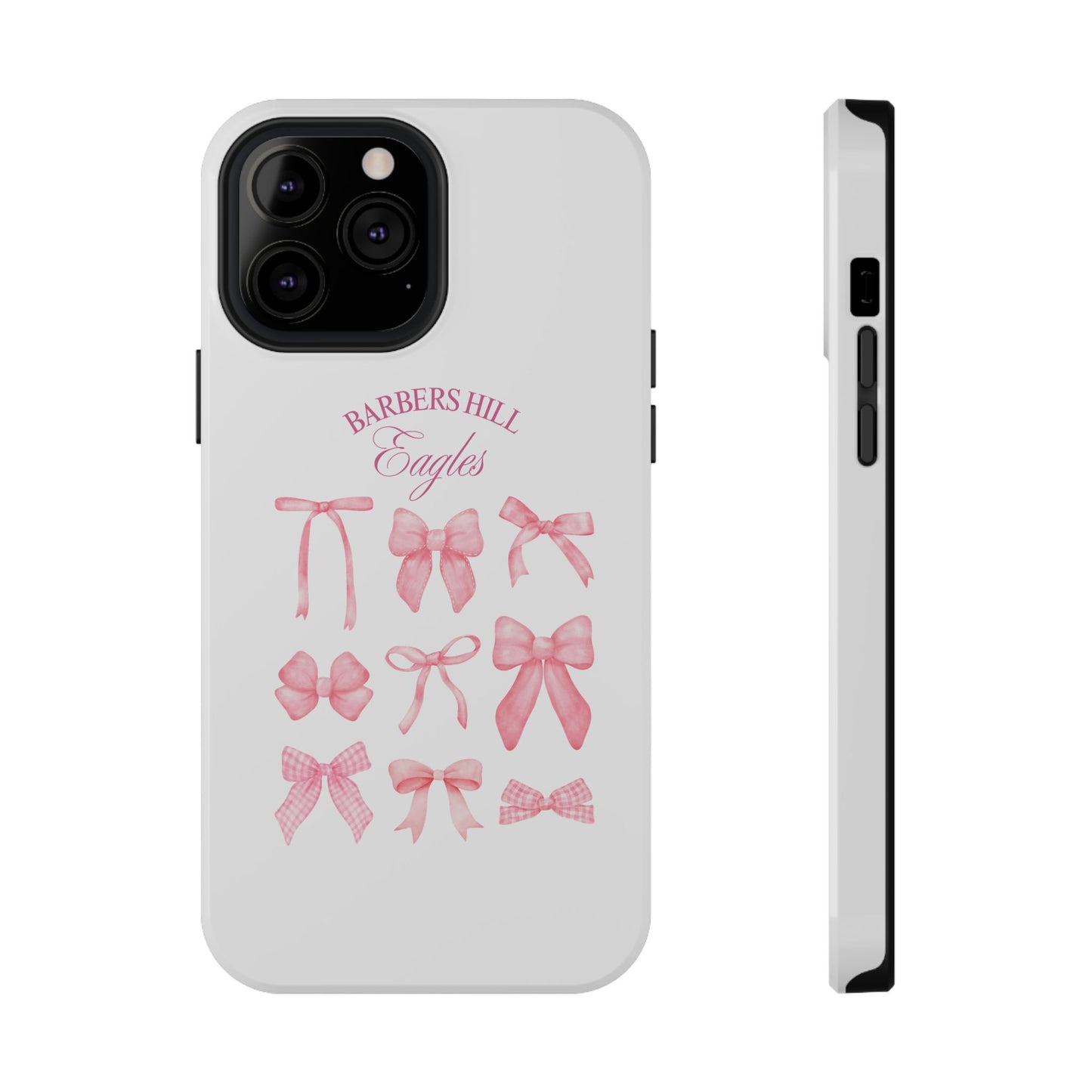 Pink Bow Impact-Resistant Case