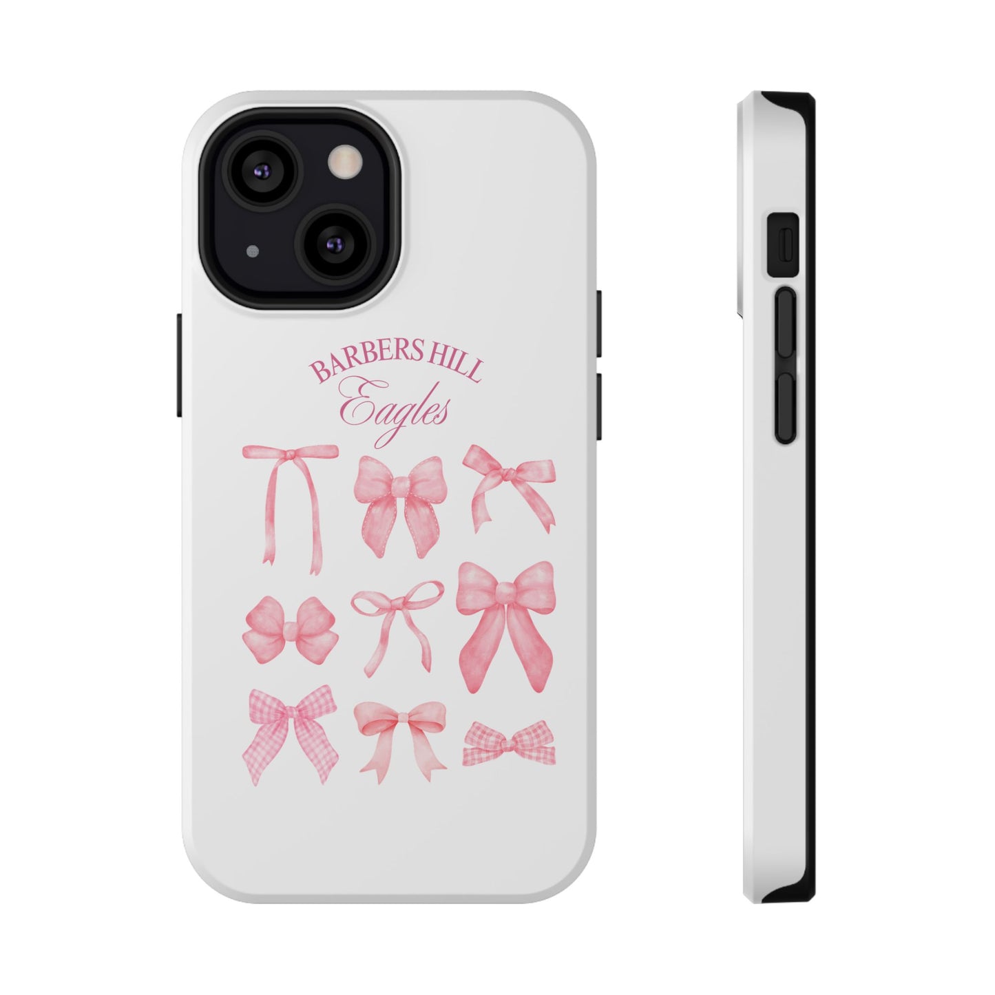 Pink Bow Impact-Resistant Case