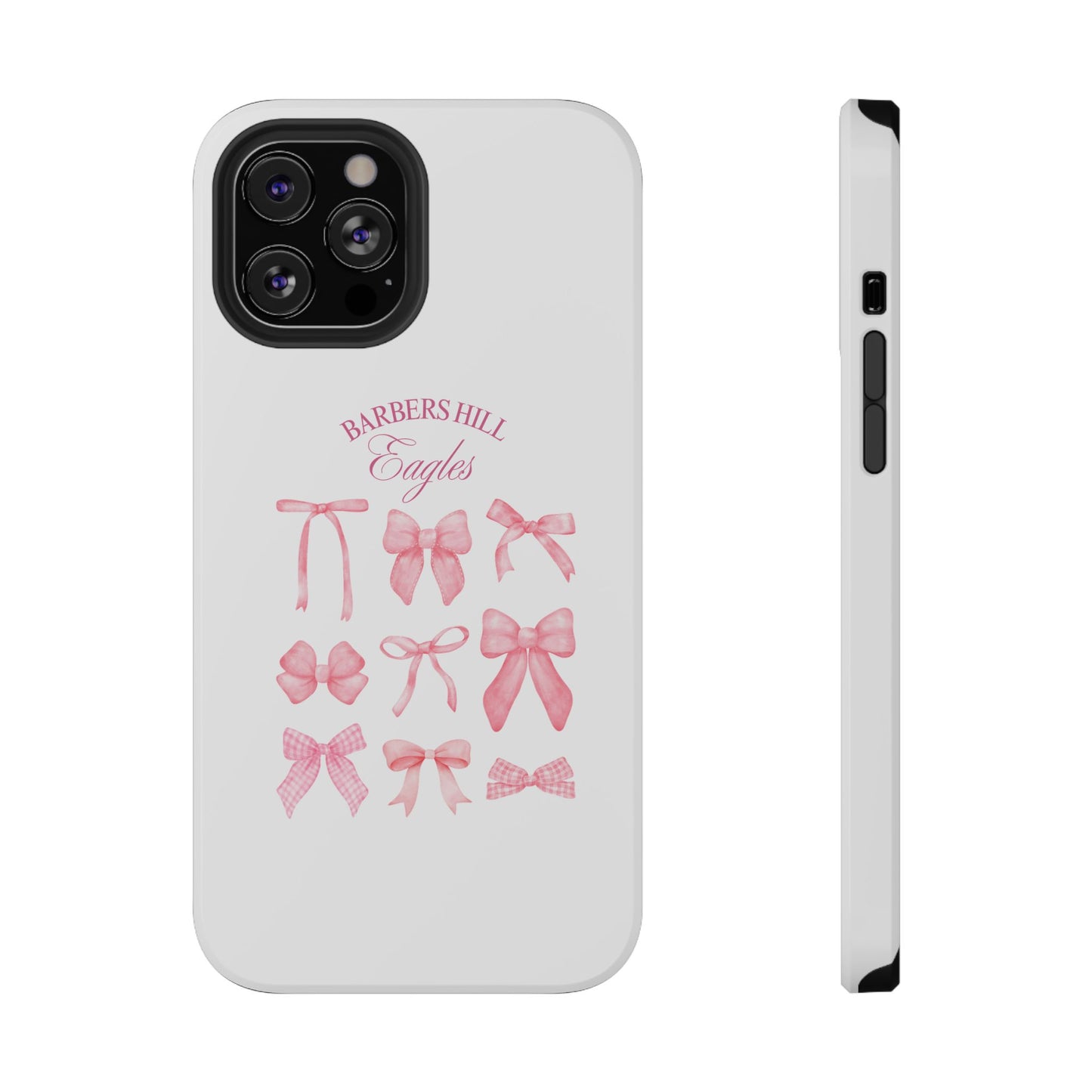 Pink Bow Impact-Resistant Case