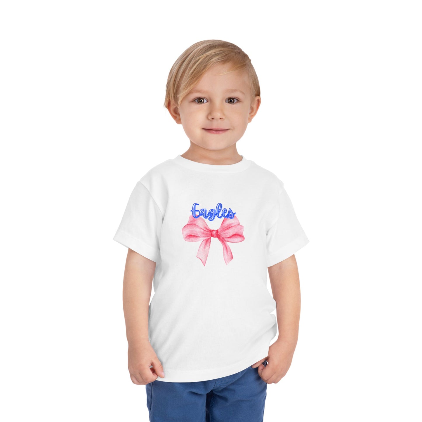 Pink Bow Toddler Tee