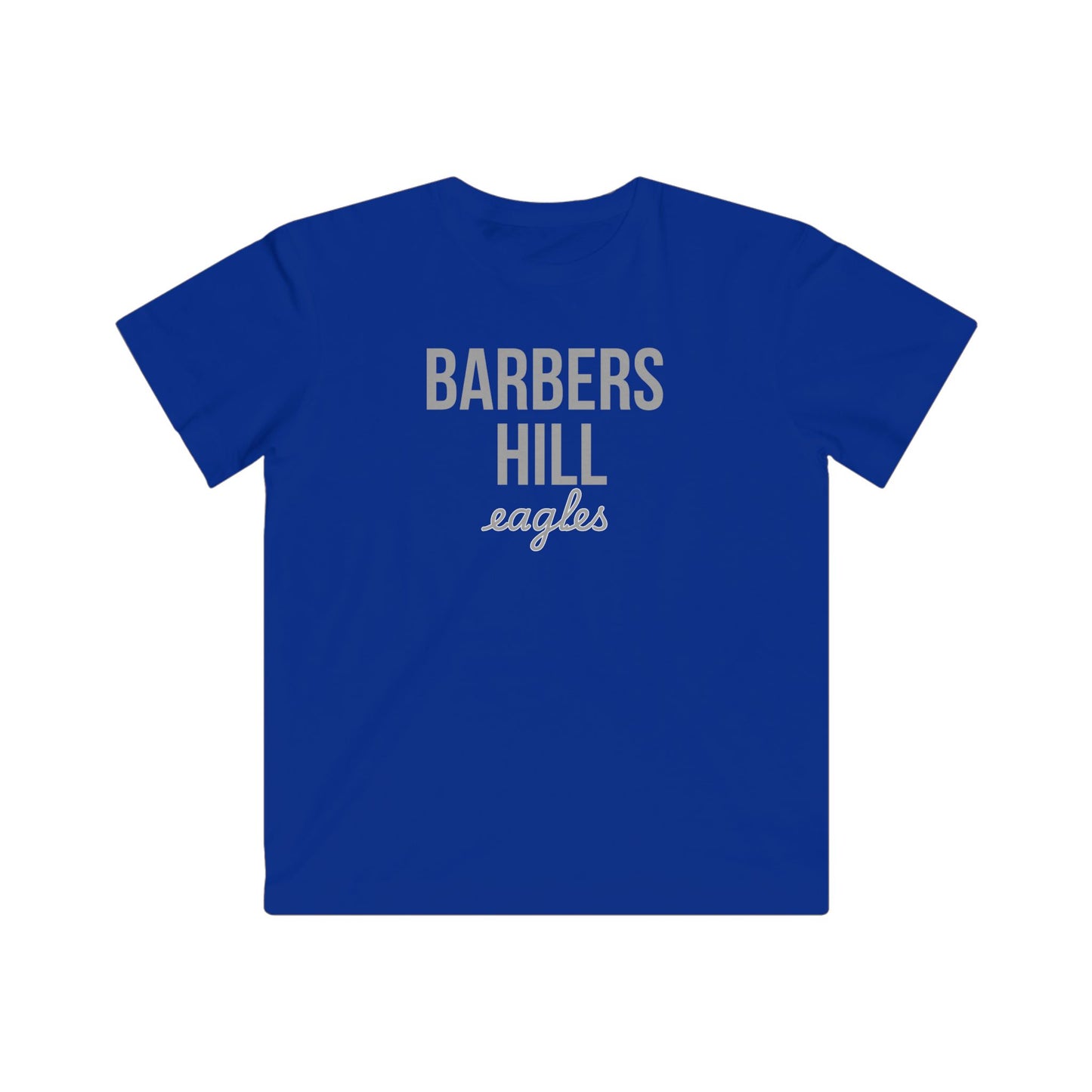Blue Barbers Hill Youth Tee
