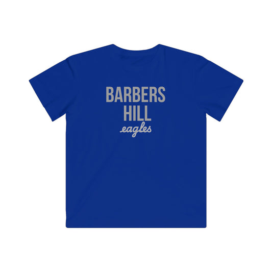 Blue Barbers Hill Youth Tee
