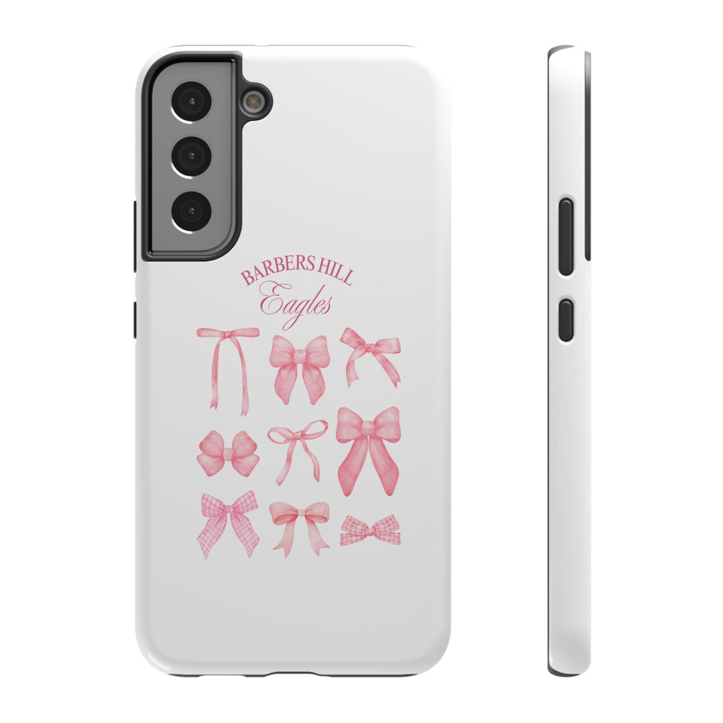 Pink Bow Impact-Resistant Case
