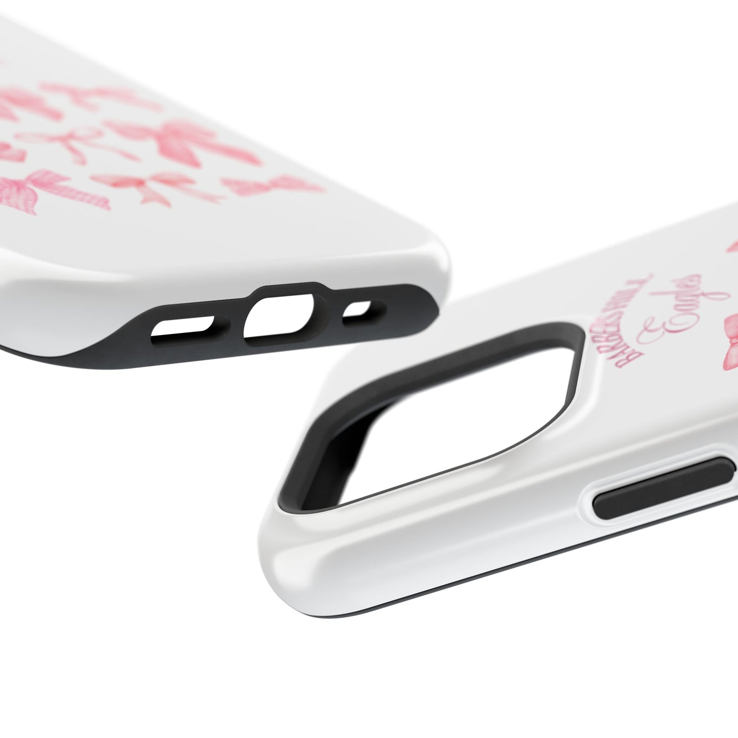 Pink Bow Impact-Resistant Case