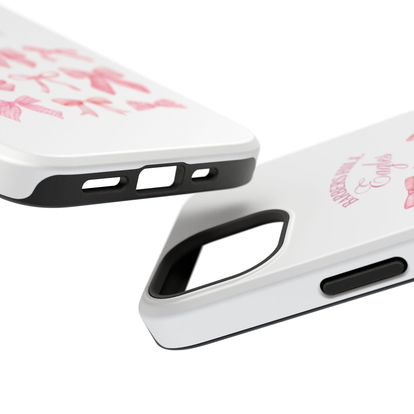 Pink Bow Impact-Resistant Case