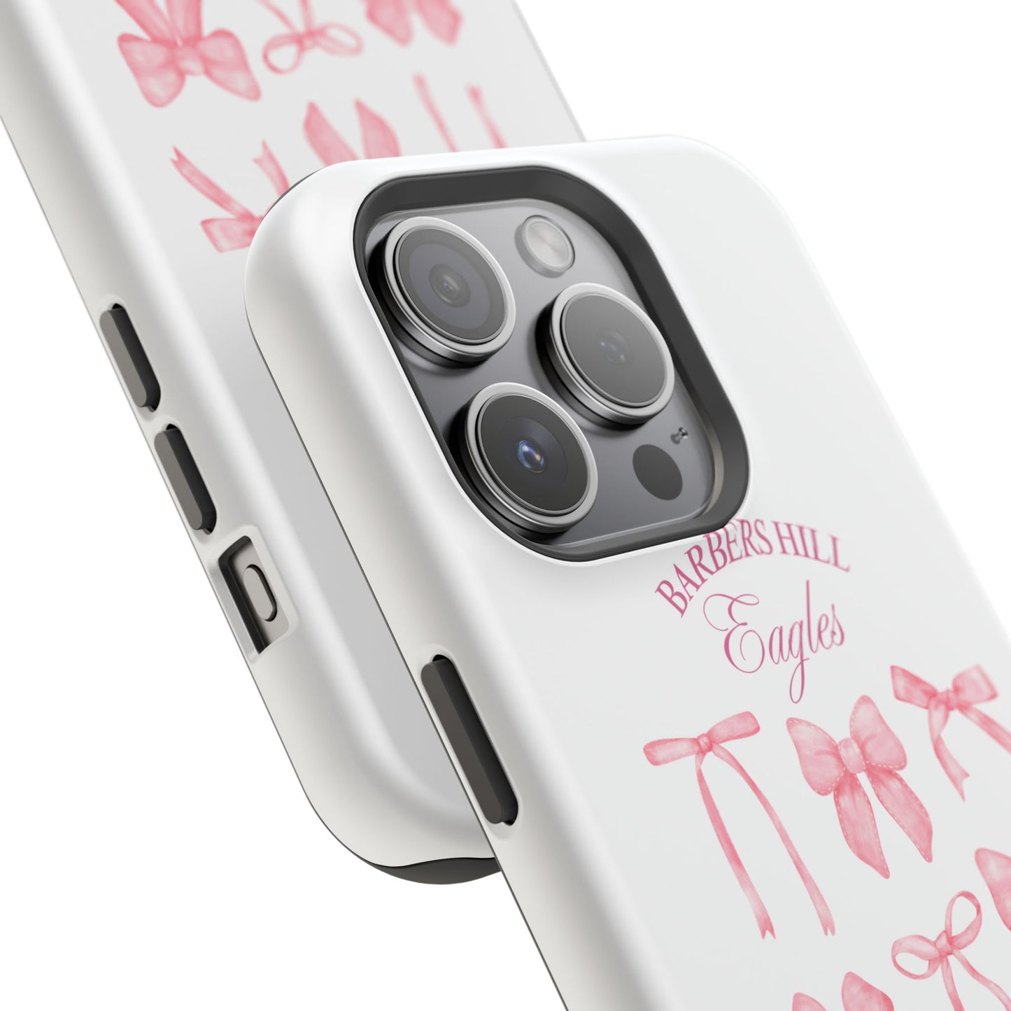 Pink Bow Impact-Resistant Case