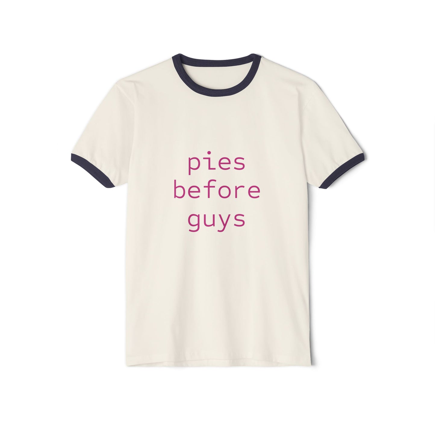 Pies Before Guys Thanksgiving Ringer Tee