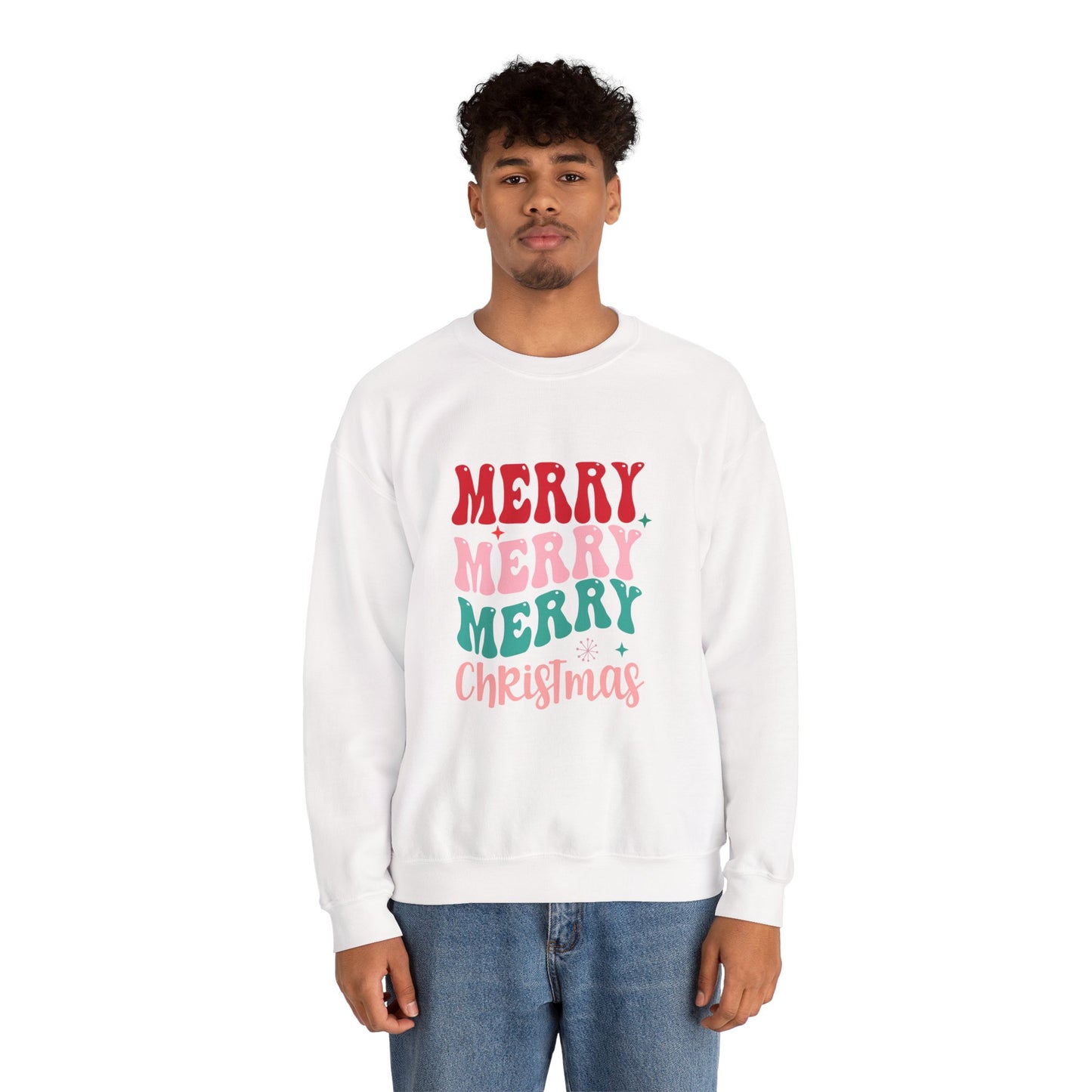 Merry Merry Merry Christmas Sweatshirt
