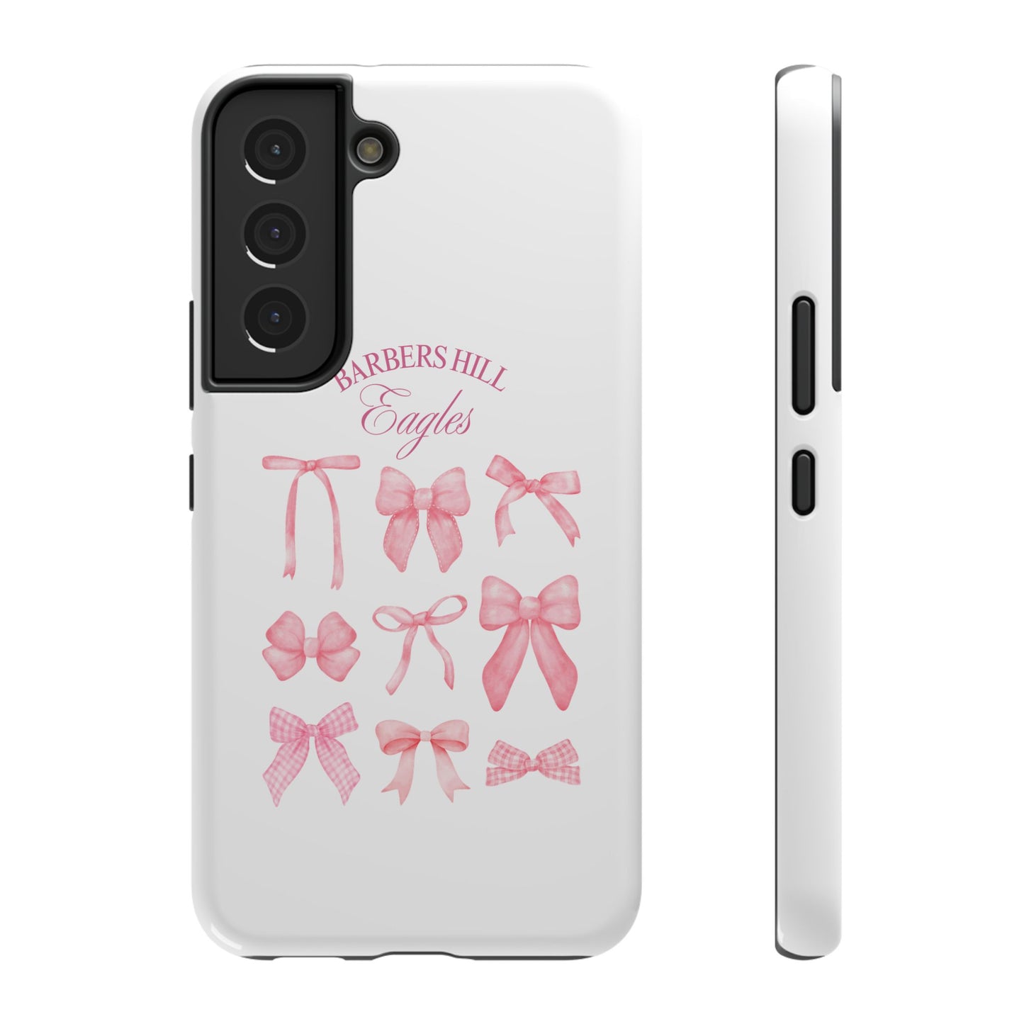 Pink Bow Impact-Resistant Case